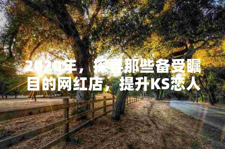 2020年，探寻那些备受瞩目的网红店，提升KS恋人间的甜蜜。