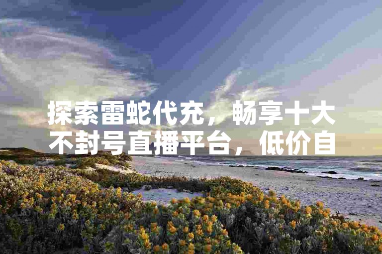 探索雷蛇代充，畅享十大不封号直播平台，低价自助下单视频号。