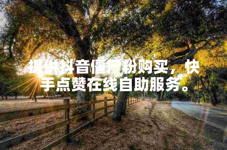 提供抖音僵尸粉购买，快手点赞在线自助服务。