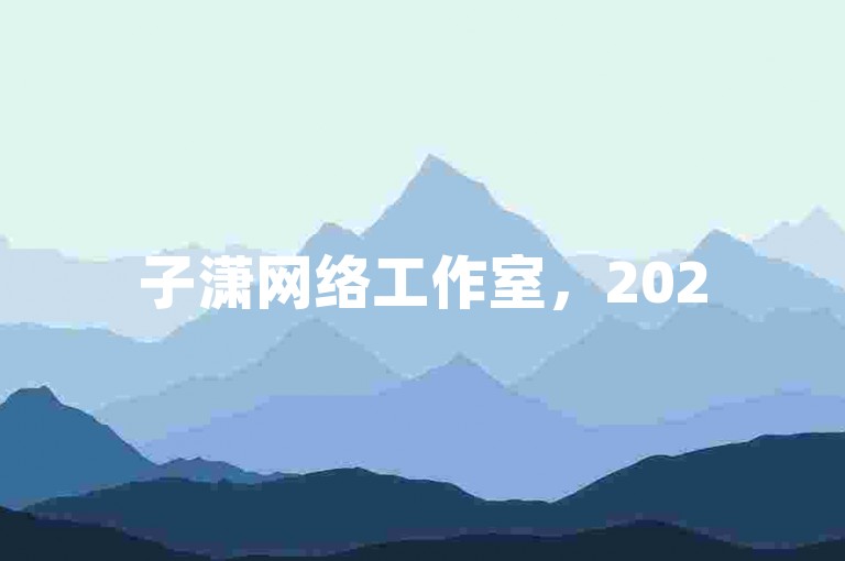 子潇网络工作室，2025年必学的服务与优势独家揭秘！