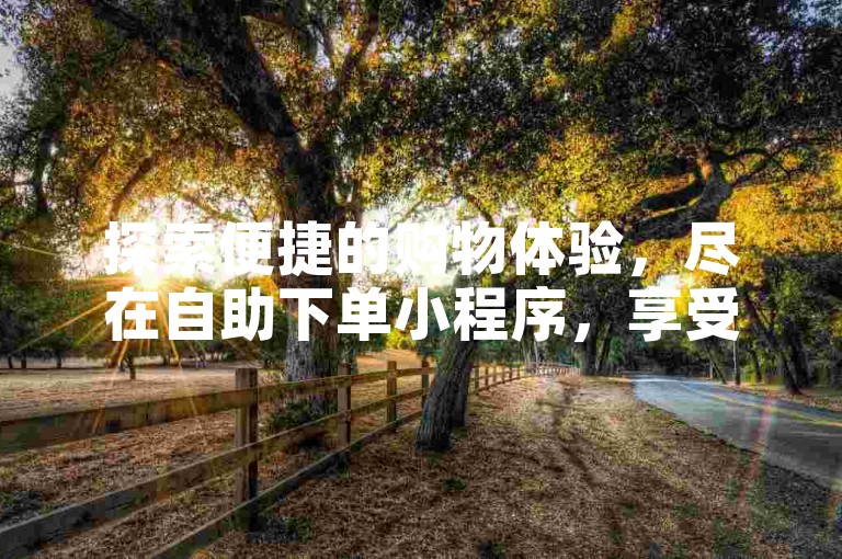 探索便捷的购物体验，尽在自助下单小程序，享受KS免费业务平台带来的优惠 - 黑马卡盟网提供专业发卡服务。