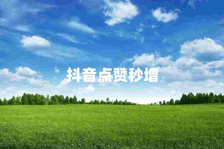 抖音点赞秒增5000，小红书推广一站式服务。