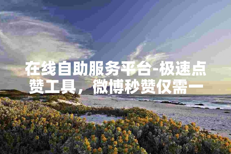 在线自助服务平台-极速点赞工具，微博秒赞仅需一元，全天候随时下单。