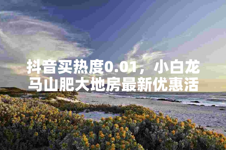 抖音买热度0.01，小白龙马山肥大地房最新优惠活动等你来抢！