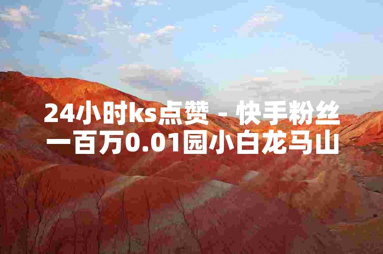 24小时ks点赞 - 快手粉丝一百万0.01园小白龙马山肥大地房产装修网站