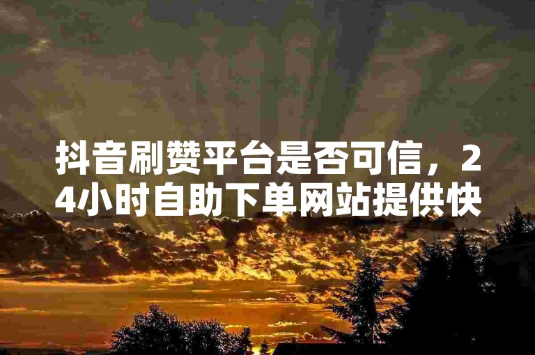 抖音刷赞平台是否可信，24小时自助下单网站提供快手粉丝增长服务 - 探索微信支付的便利性与风险。