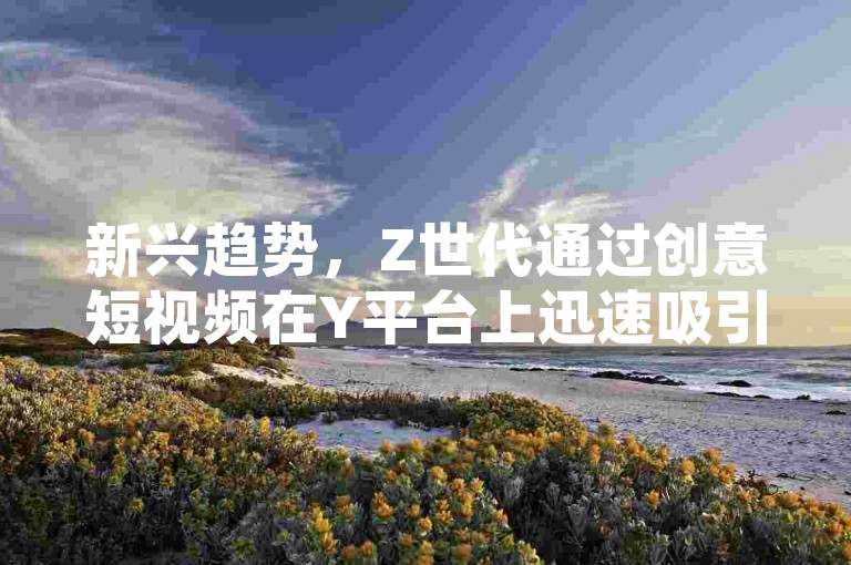 新兴趋势，Z世代通过创意短视频在Y平台上迅速吸引百万关注。