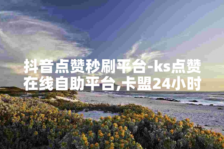 抖音点赞秒刷平台-ks点赞在线自助平台,卡盟24小时自助下单网站