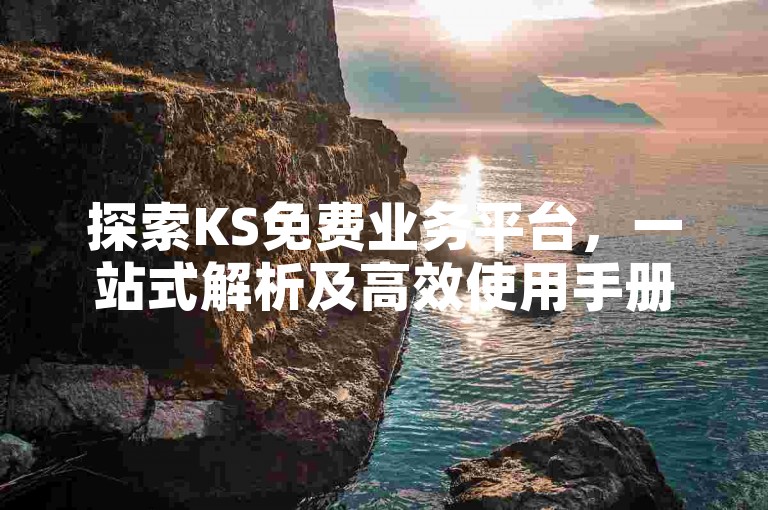 探索KS免费业务平台，一站式解析及高效使用手册。