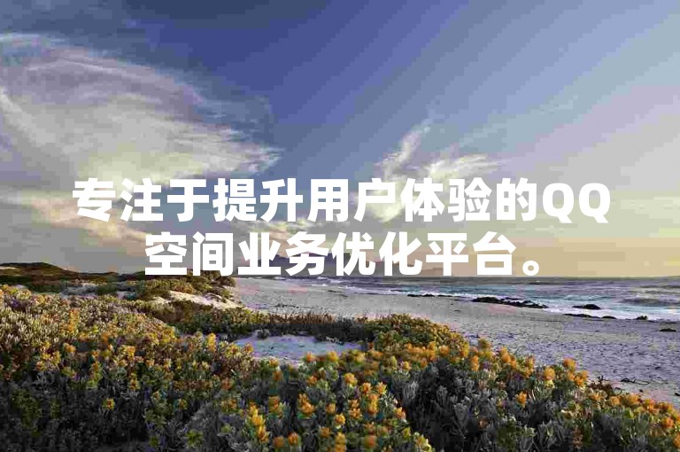 专注于提升用户体验的QQ空间业务优化平台。