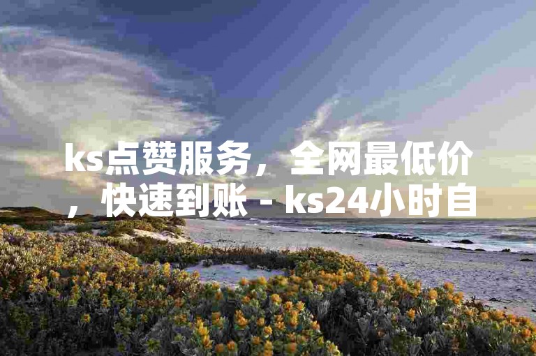 ks点赞服务，全网最低价，快速到账 - ks24小时自助业务下单平台。