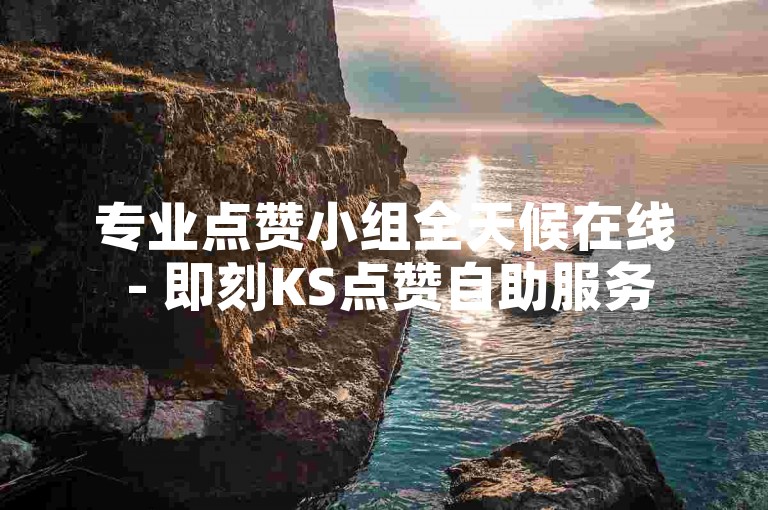 专业点赞小组全天候在线 - 即刻KS点赞自助服务