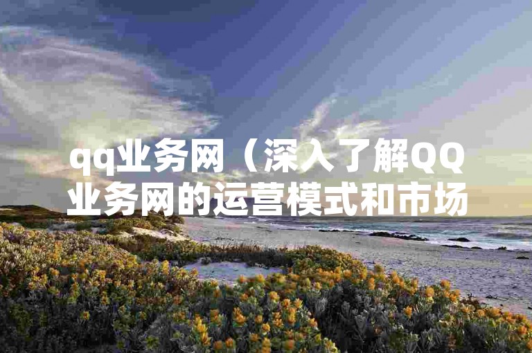 qq业务网（深入了解QQ业务网的运营模式和市场策略）