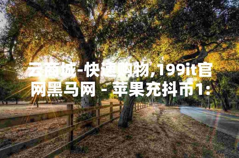 云商城-快速购物,199it官网黑马网 - 苹果充抖币1:10在哪里 - qq业务全网最低价