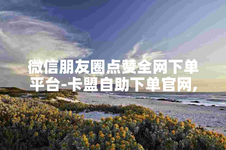 微信朋友圈点赞全网下单平台-卡盟自助下单官网,提供便捷的自助下单服务。