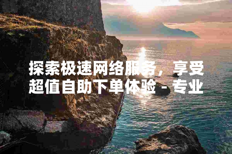 探索极速网络服务，享受超值自助下单体验 - 专业QQ钻卡联盟，永久会员网站 - 软件资源批发平台，一键发卡网。