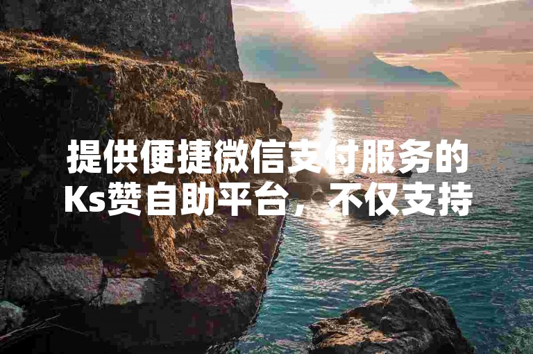 提供便捷微信支付服务的Ks赞自助平台，不仅支持QQ业务网站的免费使用，还能让用户轻松通过微信支付进行ks点赞，同时有机会免费获取QQ空间说说的浏览量。