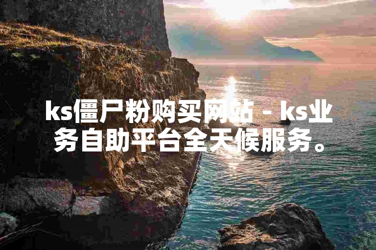 ks僵尸粉购买网站 - ks业务自助平台全天候服务。