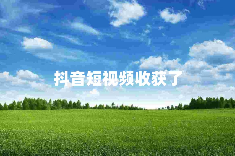 抖音短视频收获了500个赞 - Douyin视频互动。
