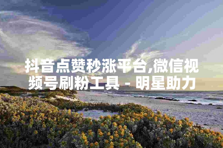 抖音点赞秒涨平台,微信视频号刷粉工具 - 明星助力在线服务 - 微博热门话题推广链接