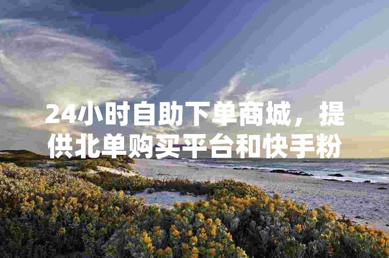 24小时自助下单商城，提供北单购买平台和快手粉丝服务，确保永不掉粉，同时1块钱可购买一万qq主页点赞。