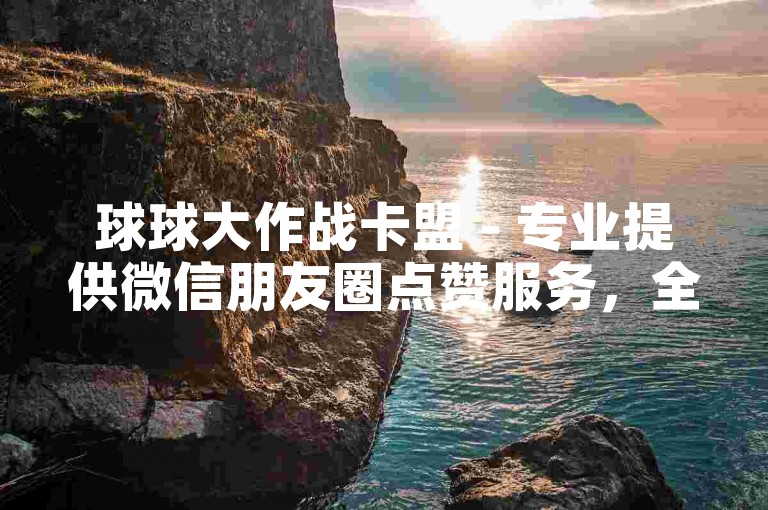 球球大作战卡盟 - 专业提供微信朋友圈点赞服务，全网快速下单。