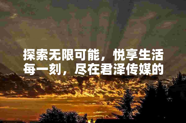 探索无限可能，悦享生活每一刻，尽在君泽传媒的全方位自助服务体验中。