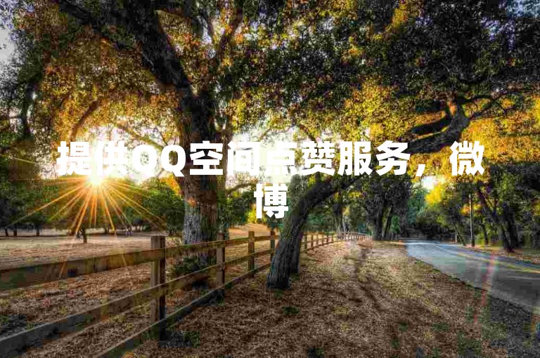提供QQ空间点赞服务，微博500fo购买链接。