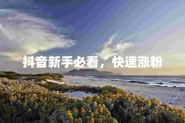 抖音新手必看，快速涨粉500的实用技巧！2025必备攻略。