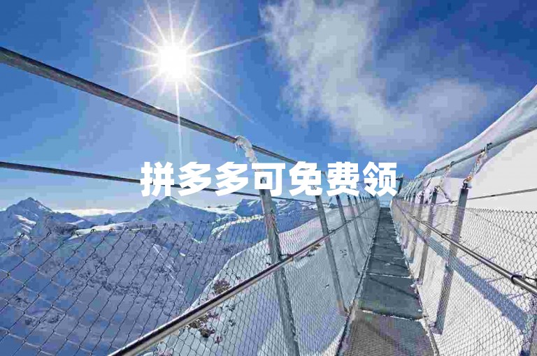 拼多多可免费领5件，快找人帮忙助力吧。