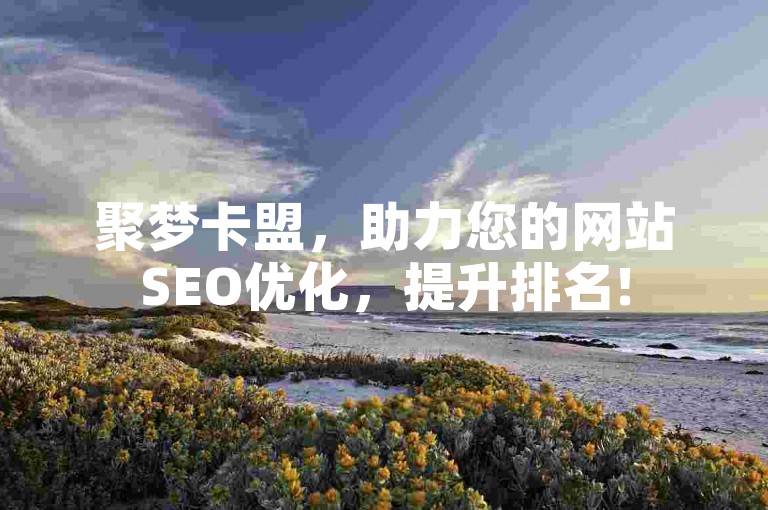 聚梦卡盟，助力您的网站SEO优化，提升排名!