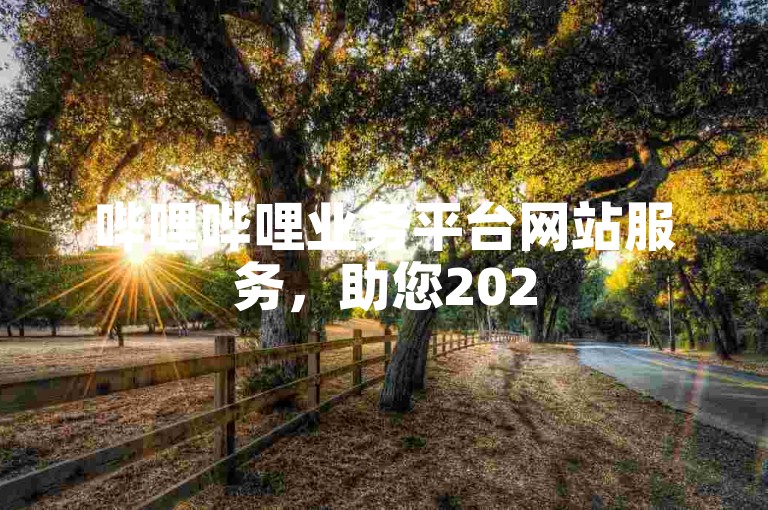 哔哩哔哩业务平台网站服务，助您2025年掌握优势与特点。