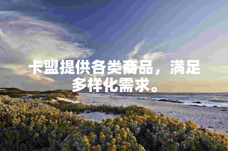 卡盟提供各类商品，满足多样化需求。