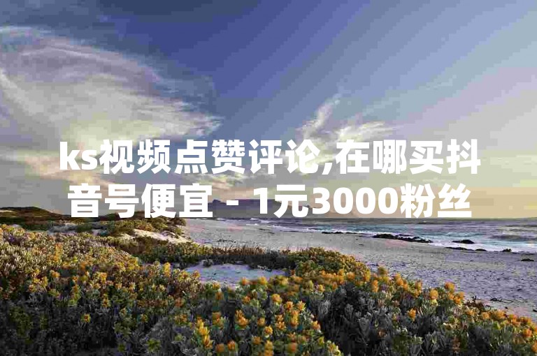 ks视频点赞评论,在哪买抖音号便宜 - 1元3000粉丝快手不掉粉 - qq业务卡盟网站