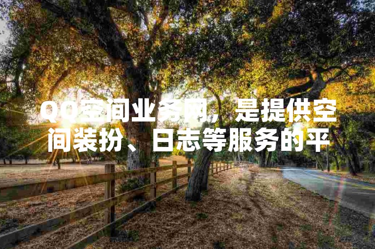 QQ空间业务网，是提供空间装扮、日志等服务的平台。